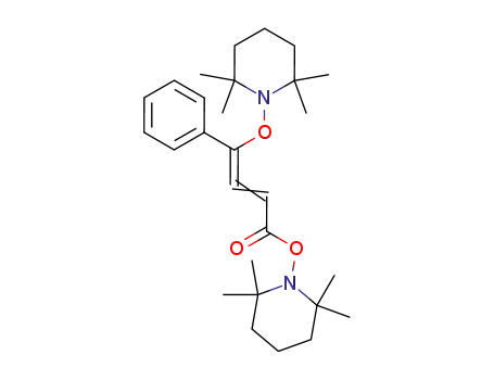4-phenyl-4-(2,2,6,6-tetramethyl-piperidin-1-yloxy)-buta-2,3-dienoic acid 2,2,6,6-tetramethyl-piperidin-1-yl ester