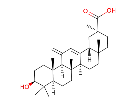 3β-hydroxy-11-methylene-18β-olean-12-en-30-oic acid