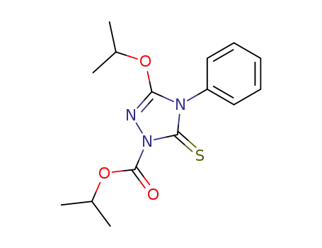 1-methylethyl 4,5-dihydro-3-(1-methylethoxy)-4-phenyl-5-thioxo-1H-1,2,4-triazole-1-carboxylate