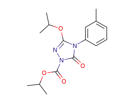 1-methylethyl 4,5-dihydro-3-(1-methylethoxy)-4-(3-methylphenyl)-5-oxo-1H-1,2,4-triazole-1-carboxylate