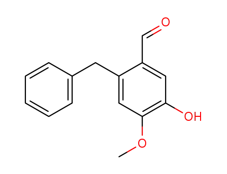 2-benzyl-4-methoxy-5-hydroxybenzaldehyde