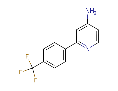 2-{4-(trifluoromethyl)phenyl}-4-pyridinamine