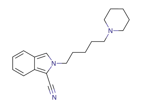 2-(5-piperidin-1-yl-pentyl)-2H-isoindole-1-carbonitrile