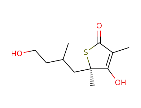 (R)-3,5-dimethyl-4-hydroxy-5-(4-hydroxy-2-methylbutyl)-5H-thiophen-2-one
