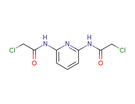 N,N'-bis(2-chloroacetamido)-2,6-diaminopyridine