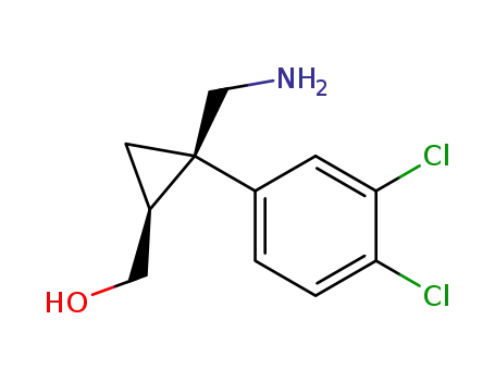 ((1S,2R)-2-(aminomethyl)-2-(3,4-dichlorophenyl)cyclopropyl)methanol