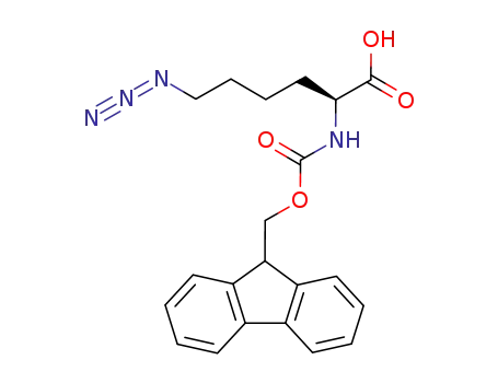 6-azido-2S-{[(9H-fluorenyl-9-ylmethoxy)carbonyl]amino}hexanoic acid