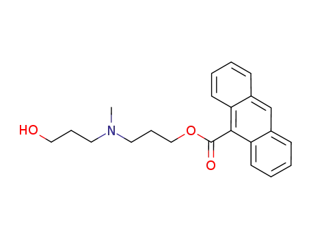anthracene-9-carboxylic acid 3-(3-hydroxypropylmethylamino)propyl ester