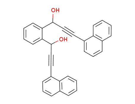 1-[2-(1-hydroxy-3-naphthalen-1-ylprop-2-ynyl)phenyl]-3-naphthalen-1-ylprop-2-yn-1-ol