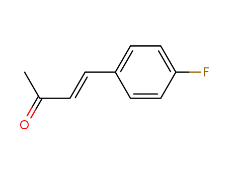 Molecular Structure of 65300-29-0 (3-Buten-2-one, 4-(4-fluorophenyl)-, (3E)-)