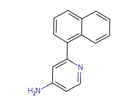 2-naphthalen-1-ylpyridin-4-ylamine