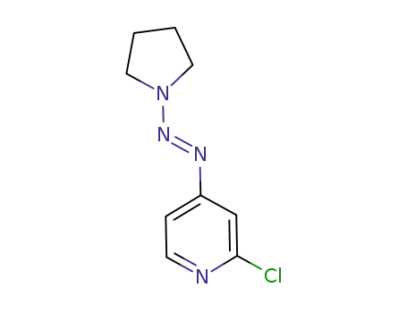 2-chloro-4-[(pyrrolidin-1-yl)diazenyl]pyridine