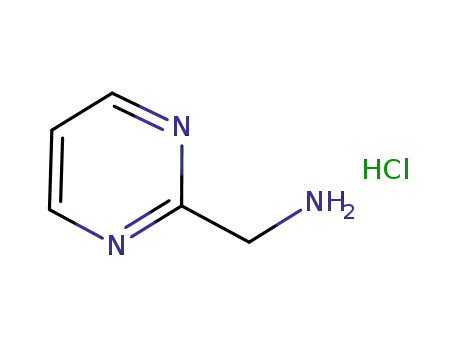 Molecular Structure of 372118-67-7 (2-AMINOMETHYLPYRIMIDINE HYDROCHLORIDE)