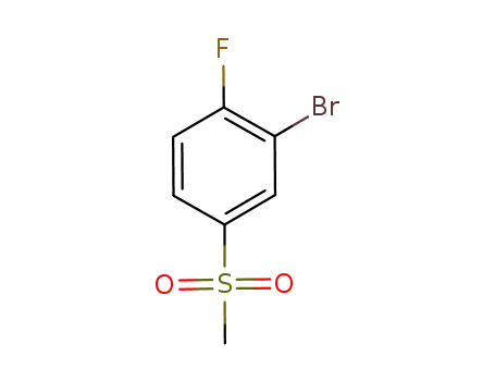 2-bromo-1-fluoro-4-(methylsulfonyl)benzene