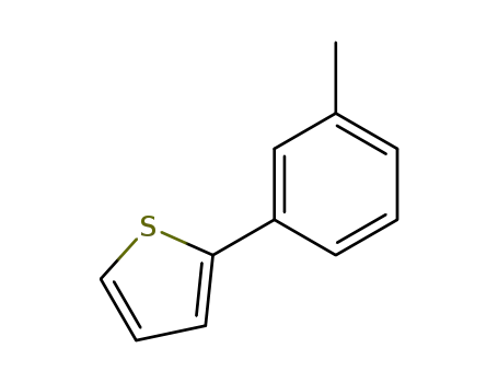 Molecular Structure of 85553-43-1 (2-(3-Methylphenyl)thiophene)