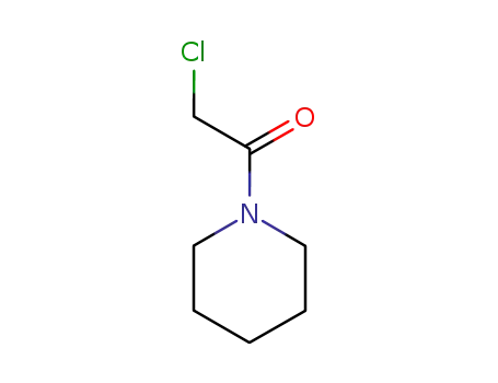 Molecular Structure of 1440-60-4 (2-CHLORO-1-PIPERIDIN-1-YL-ETHANONE)
