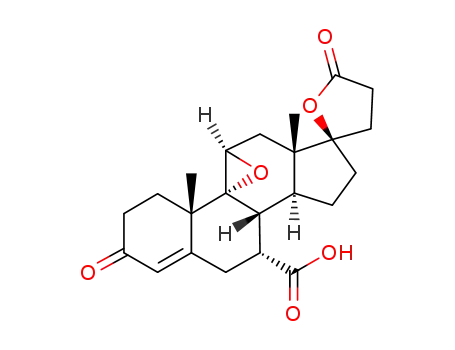 9,11α-epoxy-17-hydroxy-3-oxo-17α-pregn-4-ene-7α,21-dicarboxylic acid, γ-lactone