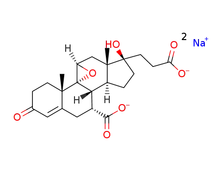 9,11α-epoxy,17-hydroxy-3-oxo-17α-pregn-4-ene-7α,21-dicarboxylic acid, disodium salt