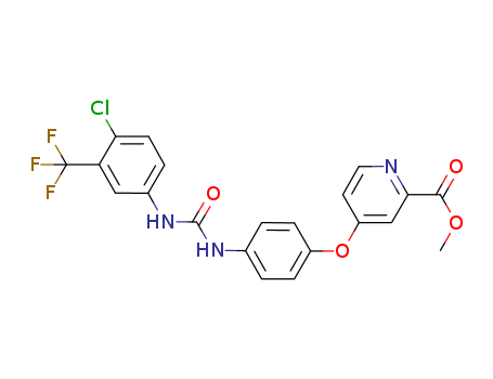 Methyl 4-(4-(3-(4-chloro-3-(trifluoromethyl)phenyl)ureido)phenoxy)picolinate