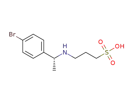 (R)-(+)-3-[1-(4-bromophenyl)ethylamino]-1-propanesulfonic acid