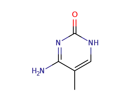 Molecular Structure of 554-01-8 (5-METHYLCYTOSINE)