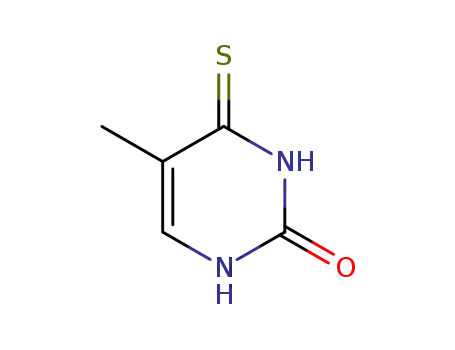 Molecular Structure of 35455-79-9 (2(1H)-Pyrimidinone, 3,4-dihydro-5-methyl-4-thioxo- (9CI))