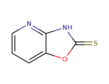 Molecular Structure of 53052-06-5 (OXAZOLO[4,5-B]PYRIDIN-2(3H)THIONE)