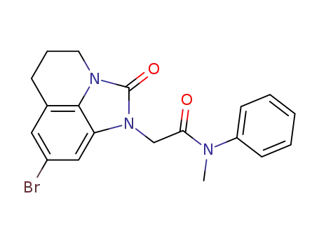 2-(8-Bromo-2-oxo-5,6-dihydro-4H-imidazo[4,5,1-ij]quinolin-1(2H)-yl)-N-methyl-N-phenylacetamide