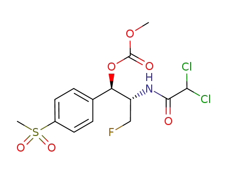 (1R,2S)-2-(2,2-dichloroacetamido)-3-fluoro-1-(4-(methylsulfonyl)phenyl)propyl methyl carbonate