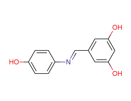 (E)-5{(4-hydroxyphenylimino)methyl}benzene-1,3-diol