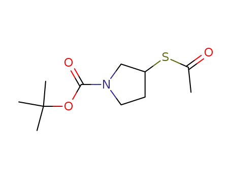 tert-butyl 3-(acetylthio)pyrrolidine-1-carboxylate