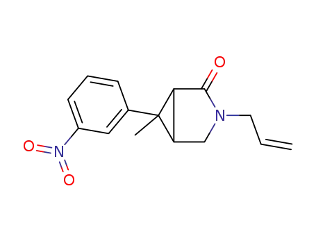 3-allyl-6-methyl-6-(3-nitrophenyl)-3-azabicyclo[3.1.0]hexan-2-one