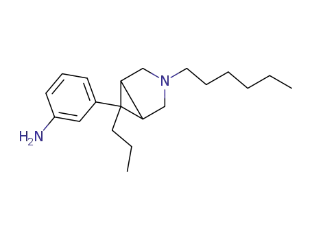 3-(3-hexyl-6-propyl-3-azabicyclo[3.1.0]hex-6-yl)aniline