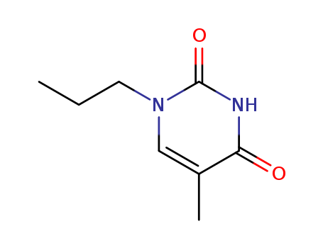 2,4(1H,3H)-Pyrimidinedione,5-methyl-1-propyl-