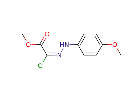 chloro((4-methoxyphenyl)hydrazono]acetic acid ethyl ester