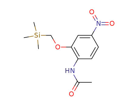 N-(4-nitro-2-trimethylsilanylmethoxyphenyl)acetamide