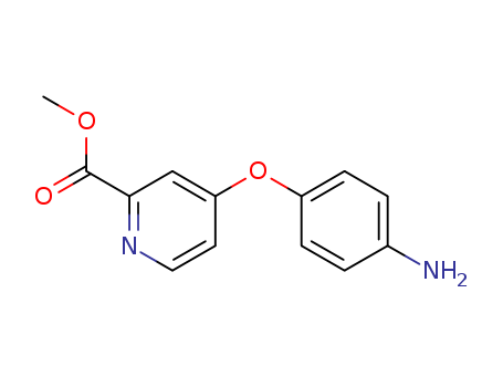 2-Pyridinecarboxylic acid, 4-(4-aminophenoxy)-, methyl ester
