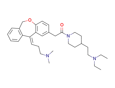 1-[4-(2-diethylamino-ethyl)-piperidin-1-yl]-2-{11-[3-dimethylamino-prop-(Z)-ylidene]-6, 11-dihydro-dibenz[b,e]oxepin-2-yl}-ethanone