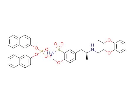 (S)-tamsulosin-(R)-BPA salt