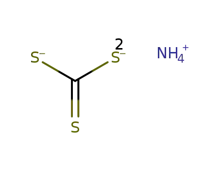 ammonium salt of trithiocarbonic acid