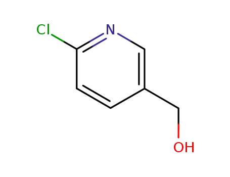 Molecular Structure of 21543-49-7 (2-Chloro-5-hydroxymethylpyridine)