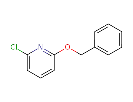 Molecular Structure of 29449-73-8 (Pyridine, 2-chloro-6-(phenylmethoxy)-)