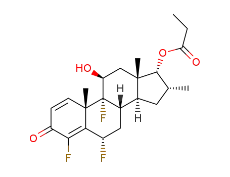 4,6 alpha,9 alpha-trifluoro-11 beta-hydroxy-16 alpha-methyl-3-oxo-17 alpha-propionyloxyandrosta-1,4-diene