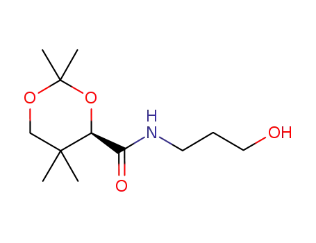 (R)-2,2,5,5-tetramethyl-[1,3]dioxane-4-carboxylic acid (3-hydroxypropyl)amide
