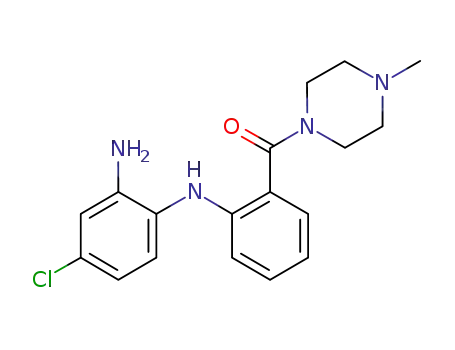 Molecular Structure of 65514-71-8 (Clozapine EP IMpurity D)