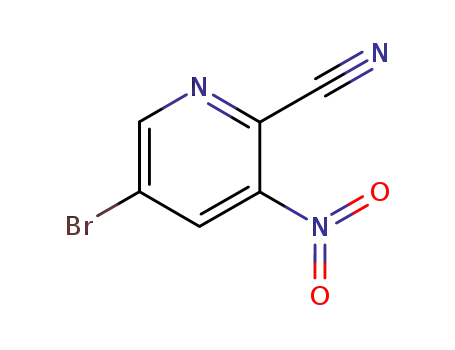 5-Bromo-2-cyano-3-nitropyridine cas no. 573675-25-9 97%