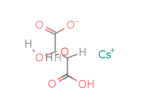 caesium hydrotartrate