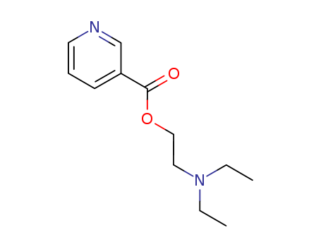 3-Pyridinecarboxylicacid, 2-(diethylamino)ethyl ester