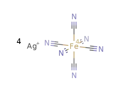 silver hexacyanoferrate(II)