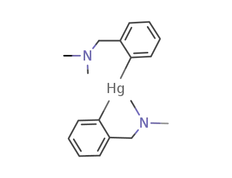 Hg(2-dimethylaminomethylphenyl-C'N)2